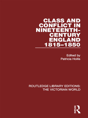 cover image of Class and Conflict in Nineteenth-Century England